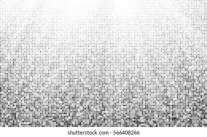 Halftone dots vector texture background.