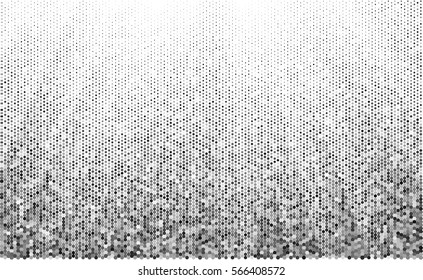 Halftone dots vector texture background.