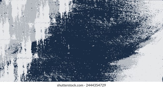 Halftone dots white and blue color pattern modern gradient grunge texture background eps10.
