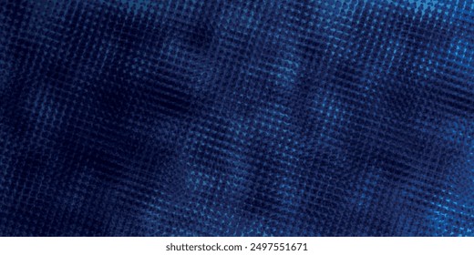 Halftone dots white and blue color pattern gradient grunge texture background. Dot pop art comic sport style vector illustration eps 10	