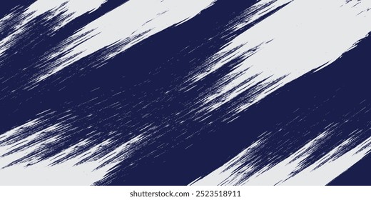 Halftone dots white and blue color pattern gradient grunge texture background.
