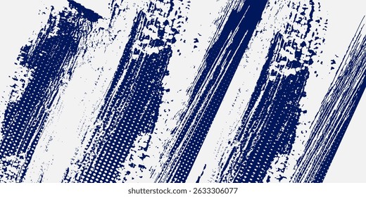 Halftone dots white and blue color pattern grunge texture background. dot pop art comic sports style.