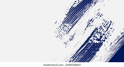 Halftone dots white and blue color pattern grunge texture background. dot pop art comic sports style.