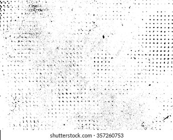 Halftone  dots.Grunge Background.Texture Vector.Dust Overlay Distress Grain ,Simply Place illustration over any Object to Create grungy Effect .abstract,splattered , dirty,poster for your design. 