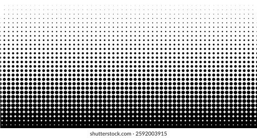 Halftone dotted abstract background. Grain gradient texture background with dots. Noise Stipple pointillism pattern modern 
