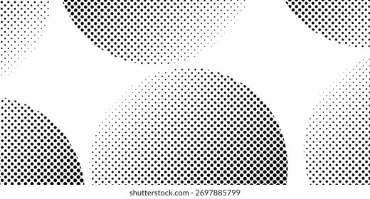 Halftone dotted abstract background. Grain gradient texture background with dots. Modern trendy design in Vector Illustration