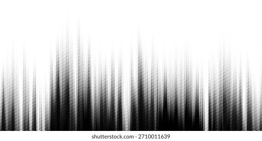 Fondo abstracto punteado de semitono. Fondo de textura de gradiente de grano con puntos