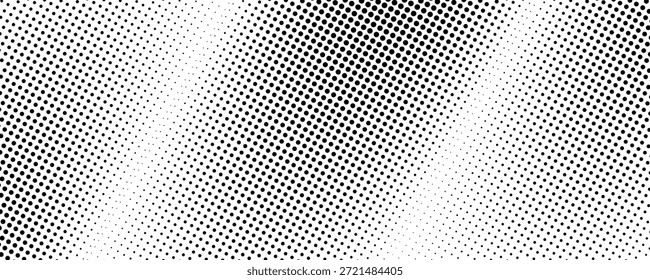 Fondo abstracto punteado de semitono. Fondo de textura de gradiente de grano con puntos. Patrón de puntillismo de Stipple de ruido. Arena, grano, efecto punteado grunge. Textura Abstractas, Ilustración vectorial. Moderno