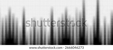 Halftone dotted abstract background. Grain gradient texture background with dots. Noise Stipple pointillism pattern. Sand, grain, grunge stipple effect. Abstract texture, vector illustration. modern