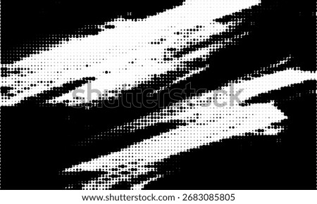 Halftone dotted abstract background. Grain gradient texture background with dots. Noise Stipple pointillism pattern. Sand, grain, grunge stipple effect. Abstract texture, vector illustration. modern