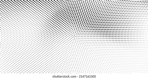 El fondo está salpicado de semitono. Los puntos negros en un estilo moderno con un fondo blanco. Ilustración vintage para el concepto de diseño. Textura moderna. Textura estilo punto polka.