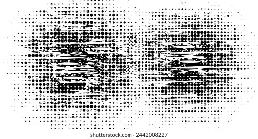 Fondo punteado de semitonos. Puntos negros en estilo moderno sobre un fondo blanco. Ilustración vintage para el concepto de diseño. Textura moderna. Textura estilo lunar.	puntos modernos