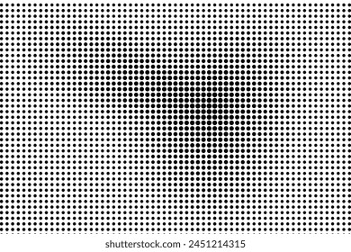 Fondo punteado de semitonos. Puntos negros en estilo moderno sobre un fondo blanco. Ilustración de Antiguas para el concepto de diseño. Textura moderna. Textura estilo lunar.