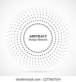 Halftone dotted background circularly distributed. Halftone effect vector pattern. Circle dots isolated on the white background.
Border logo icon. Draft emblem for your design.