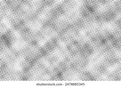 Halftone dotted background. Comic style background with grunge dots. Vintage illustration for design concept. Modern texture. Polka dot style texture.