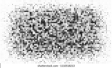 Halftone dotted background. Halftone effect vector pattern. Circle dots isolated on the white background.
