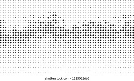 Halftone dotted background. Halftone effect vector pattern. Circle dots isolated on the white background.