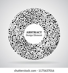 Halftone dotted background. Halftone effect vector pattern. Circle dots isolated on the white background.