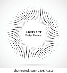 Halftone dotted background. Halftone effect vector pattern. Circle dots isolated on the white background.