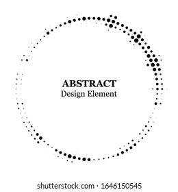 Halftone dotted background. Halftone effect vector pattern. Circle dots isolated on the white background.	