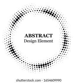 Halftone dotted background. Halftone effect vector pattern. Circle dots isolated on the white background.	