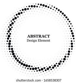 Halftone dotted background. Halftone effect vector pattern. Circle dots isolated on the white background.	