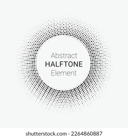 Halftone dotted background. Halftone effect vector pattern. Circle dots isolated on the white background.