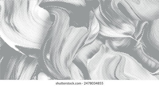 Halftone dotted background. Halftone effect vector pattern. Circle dots design element.