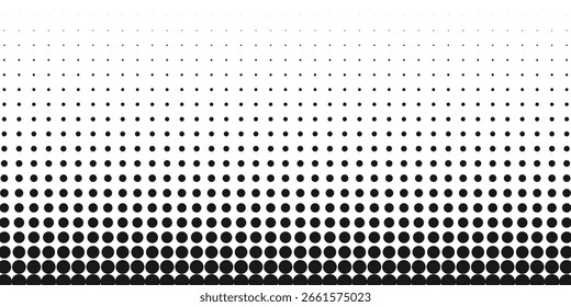 Halftone dotted background. Halftone effect vector pattern. Circle dots isolated on the white background.Vector 