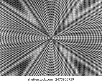 Halftone dotted background. Pattern with circles, dots. Design for web banners, Wallpaper, sites. Vector illustration. Pop art style Black and white colour. Comic book pattern