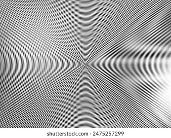 Halftone dotted background. Pattern with circles, dots. Design for web banners, Wallpaper, sites. Vector illustration. Pop art style Black and white colour. Comic book pattern