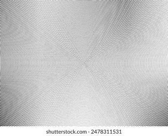 Halftone dotted background. Pattern with circles, dots. Design for web banners, Wallpaper, sites. Vector illustration. Pop art style Black and white colour. Comic book pattern