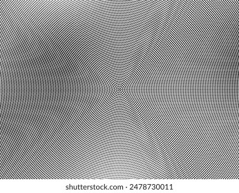Halftone dotted background. Pattern with circles, dots. Design for web banners, Wallpaper, sites. Vector illustration. Pop art style Black and white colour. Comic book pattern