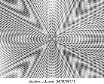 Halftone dotted background. Pattern with circles, dots. Design for web banners, Wallpaper, sites. Vector illustration. Pop art style Black and white colour. Comic book pattern