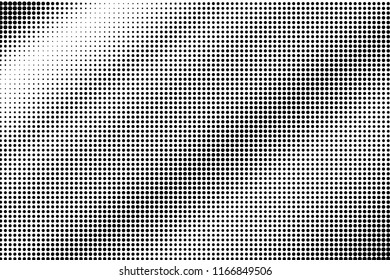 Halftone dotted background. Pop art style. Pattern with circles, dots. Radiating from the center starburst, sun burst rays, lines. Backdrop, design for web banners, Wallpaper,sites Vector illustration