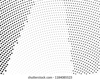 Halftone dotted background. Pop art style. Retro pattern with circles, dots, design element for web banners, posters, cards, Wallpaper, backdrops, sites. Black and white color. Vector illustration