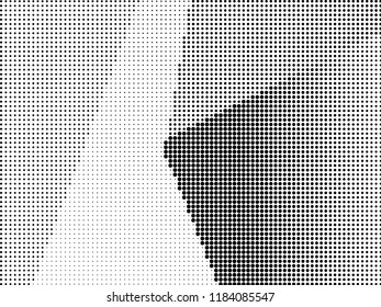 Halftone dotted background. Pop art style. Retro pattern with circles, dots, design element for web banners, posters, cards, Wallpaper, backdrops, sites. Black and white color. Vector illustration