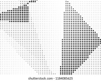 Halftone dotted background. Pop art style. Retro pattern with circles, dots, design element for web banners, posters, cards, Wallpaper, backdrops, sites. Black and white color. Vector illustration