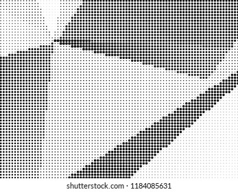 Halftone dotted background. Pop art style. Retro pattern with circles, dots, design element for web banners, posters, cards, Wallpaper, backdrops, sites. Black and white color. Vector illustration