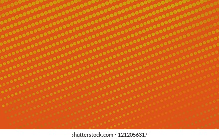 Halftone dotted background. Pop art style. Pattern with circles, dots. Radiating from the center starburst, sun burst rays, lines. Backdrop, design for web banners, Wallpaper,sites Vector illustration