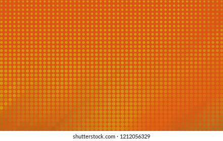 Halftone dotted background. Pop art style. Pattern with circles, dots. Radiating from the center starburst, sun burst rays, lines. Backdrop, design for web banners, Wallpaper,sites Vector illustration