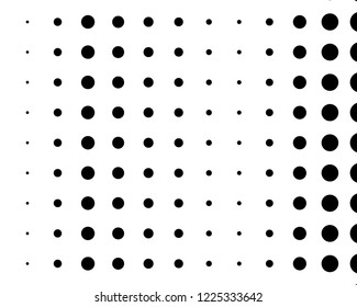 Halftone dotted background. Pop art style. Pattern with circles, dots. Radiating from the center starburst, sun burst rays, lines. Backdrop, design for web banners, Wallpaper,sites Vector illustration