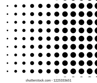 Halftone dotted background. Pop art style. Pattern with circles, dots. Radiating from the center starburst, sun burst rays, lines. Backdrop, design for web banners, Wallpaper,sites Vector illustration