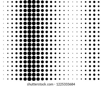 Halftone dotted background. Pop art style. Pattern with circles, dots. Radiating from the center starburst, sun burst rays, lines. Backdrop, design for web banners, Wallpaper,sites Vector illustration