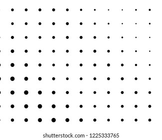 Halftone dotted background. Pop art style. Pattern with circles, dots. Radiating from the center starburst, sun burst rays, lines. Backdrop, design for web banners, Wallpaper,sites Vector illustration