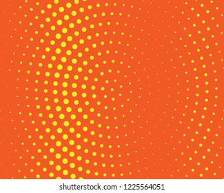 Halftone dotted background. Pop art style. Pattern with small circles, dots, design element for web banners, posters, cards, wallpapers, backdrops, sites. Black and white color. Vector illustration