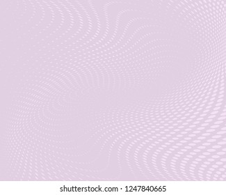 Halftone dotted background. Pop art style. Retro pattern with circles, dots, design element for web banners, posters, cards, Wallpaper, backdrops, sites. Pale pink, lilac color. Vector illustration