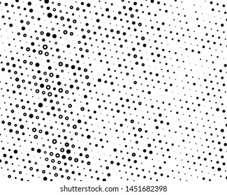 Halftone dotted background. Pop art style. Retro pattern with circles, dots, design element for web banners, posters, cards, Wallpaper, backdrops, sites. Black and white color. Vector illustration