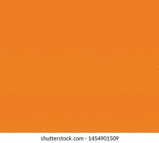Halftone dotted background. Pop art style. Pattern with small circles, dots, design element for web banners, posters, cards, wallpapers, backdrops, sites. Yellow and orange. Vector illustration