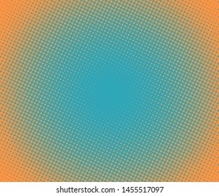 Halftone dotted background. Pop art style. Pattern with small circles, dots, design element for web banners, posters, cards, wallpapers, backdrops, sites.